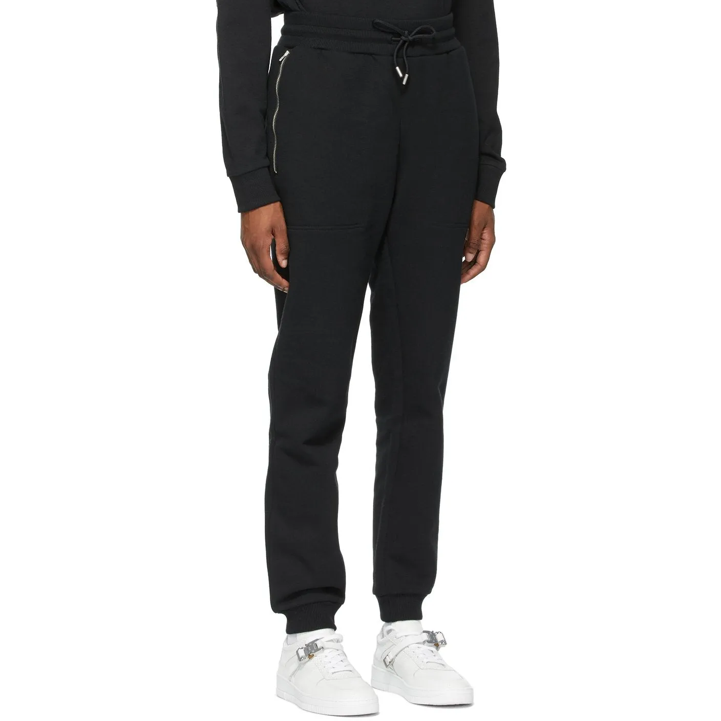 1017 ALYX 9SM Black Baggy Visual Lounge Pants