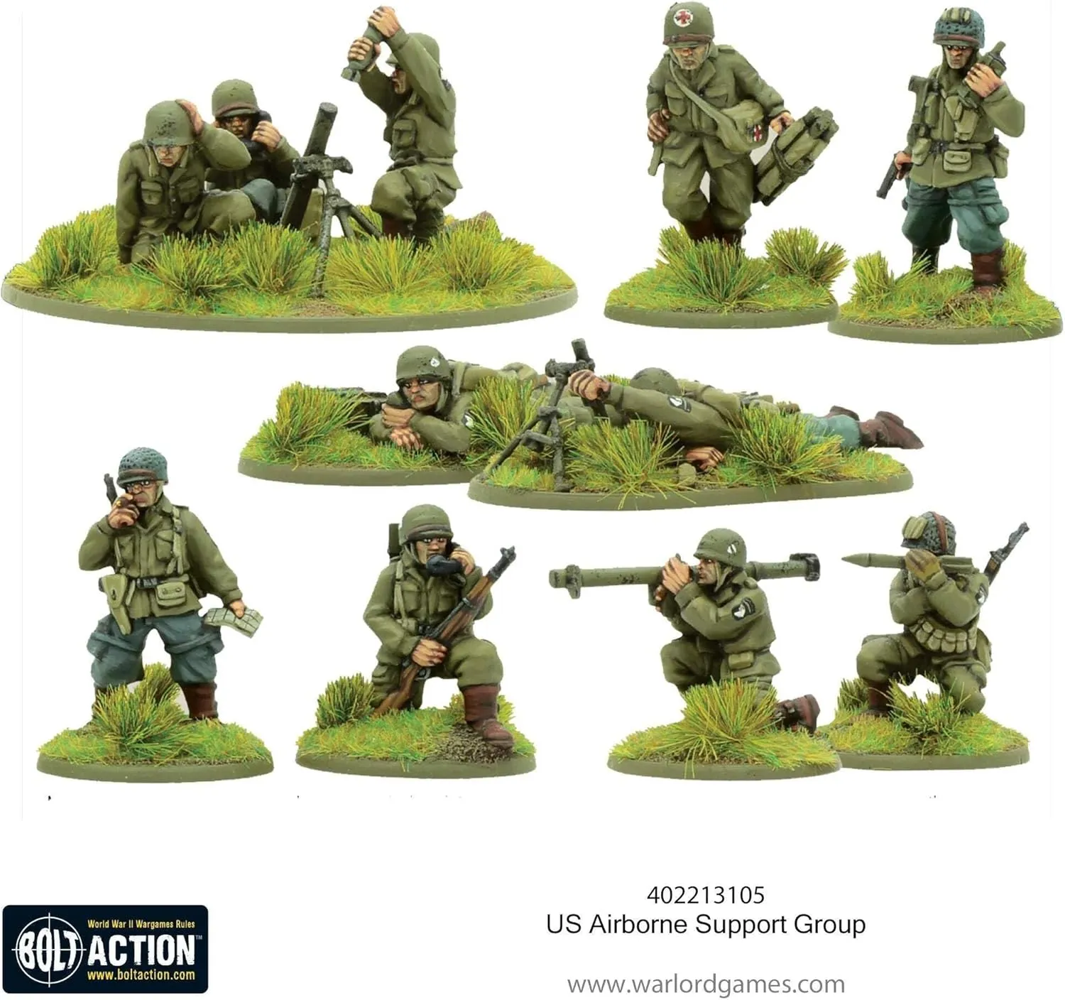 Bolt Action American Airborne Support Group 1944-1945 402213105