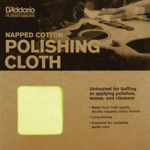 D'Addario Planet Waves Untreated Polishing Cloth