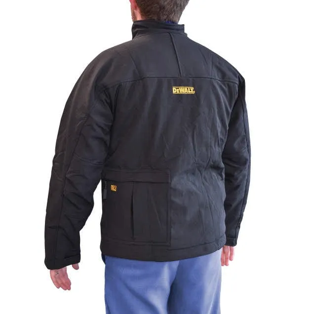 DEWALT Heated Soft Shell Coat Black Without Battery