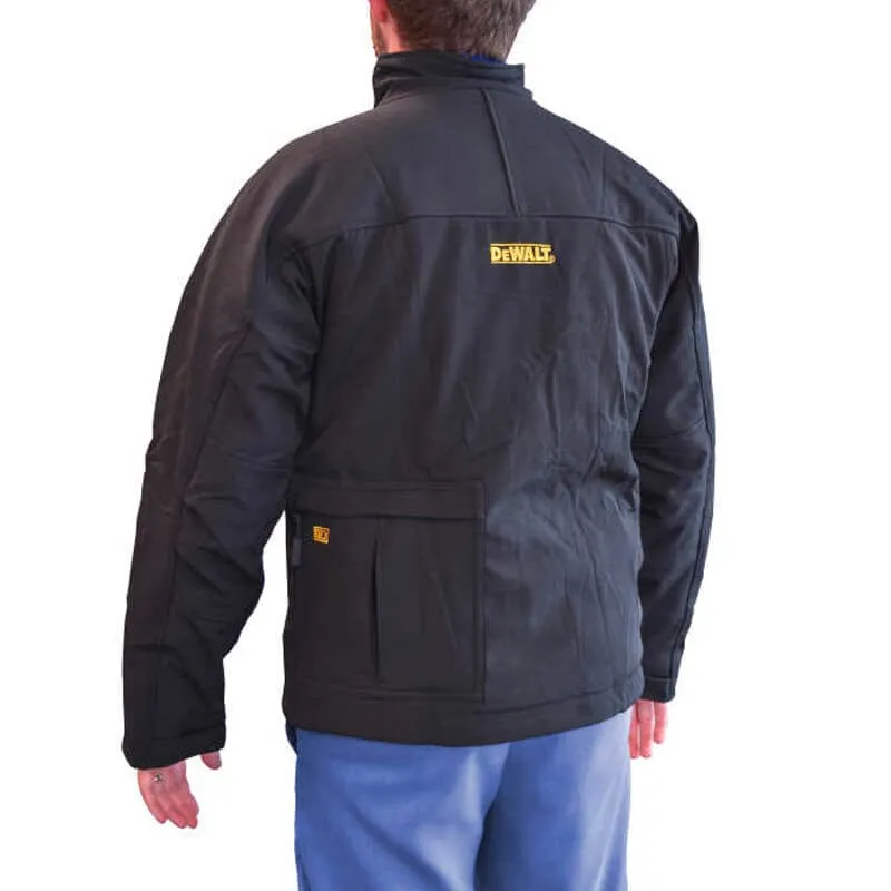 DEWALT Heated Soft Shell Jacket Black With Battery & Charger