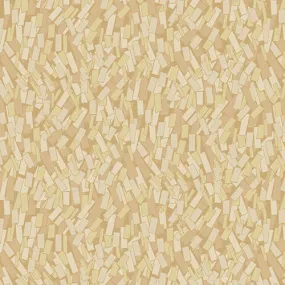 Geometric Rectangles Beige 108"