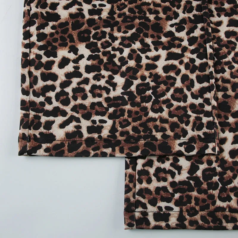 Leopard Print Lounge Pants
