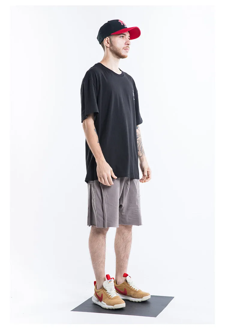 Perfect Blue Short Sleeve Oversized T-Shirt