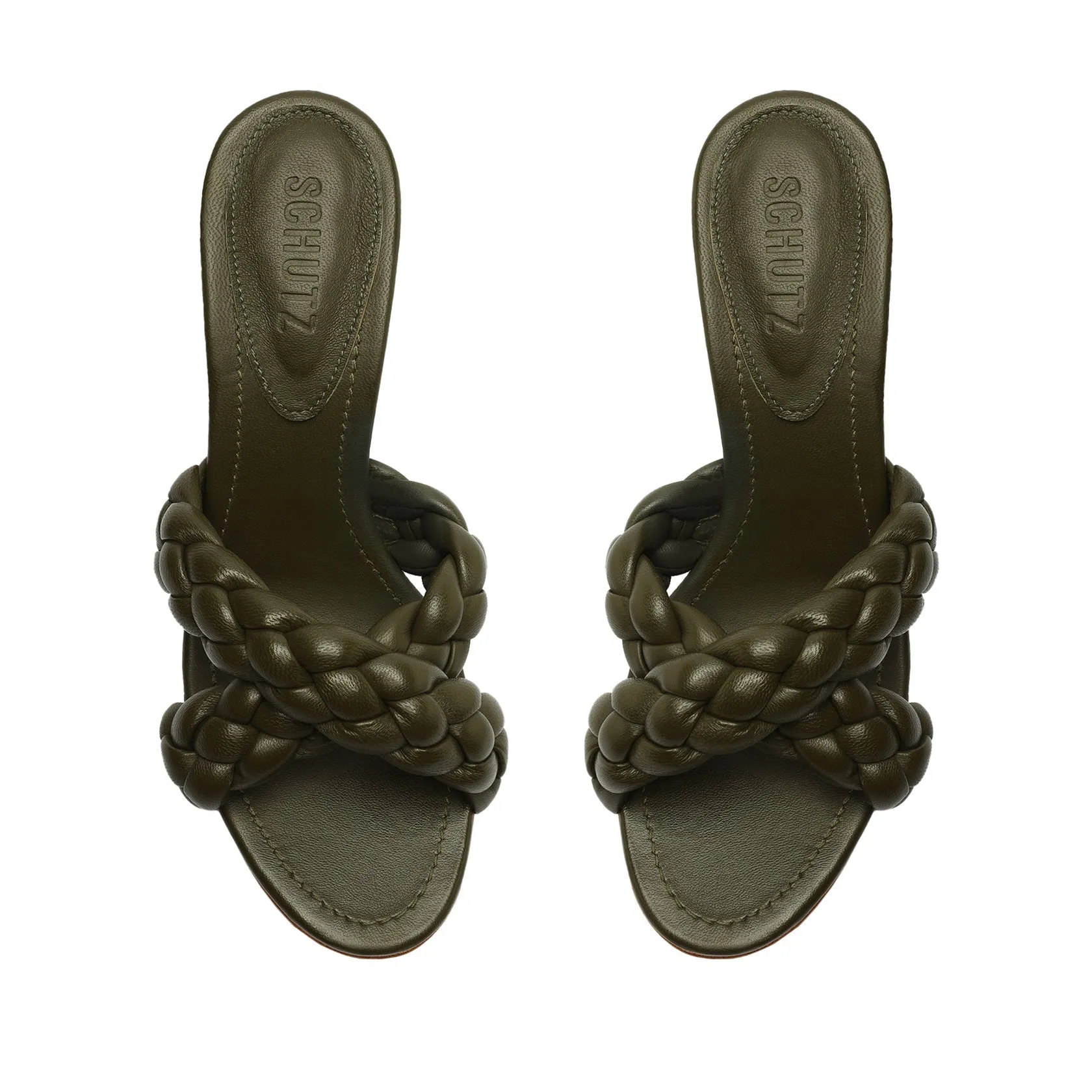 Schutz Cicely Block Sandal