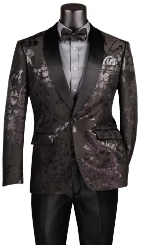 Vinci BSF-19-BLK Mens Sport Coat