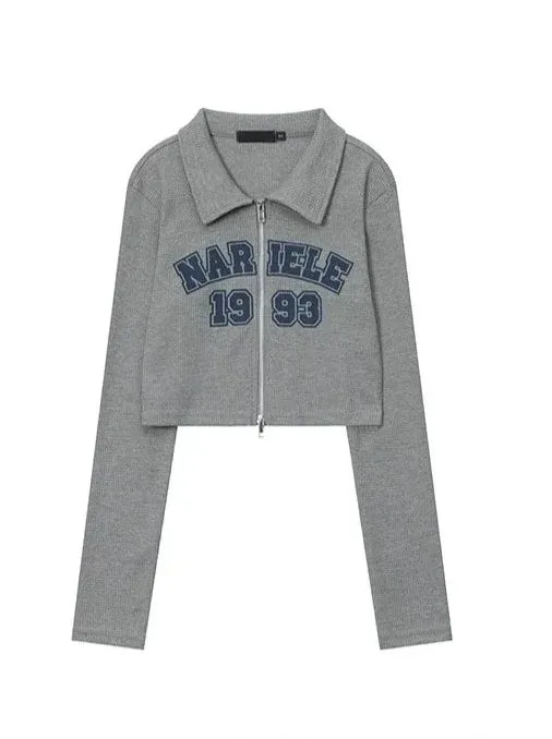 Zip-up American Tops Short