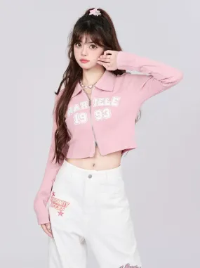 Zip-up American Tops Short